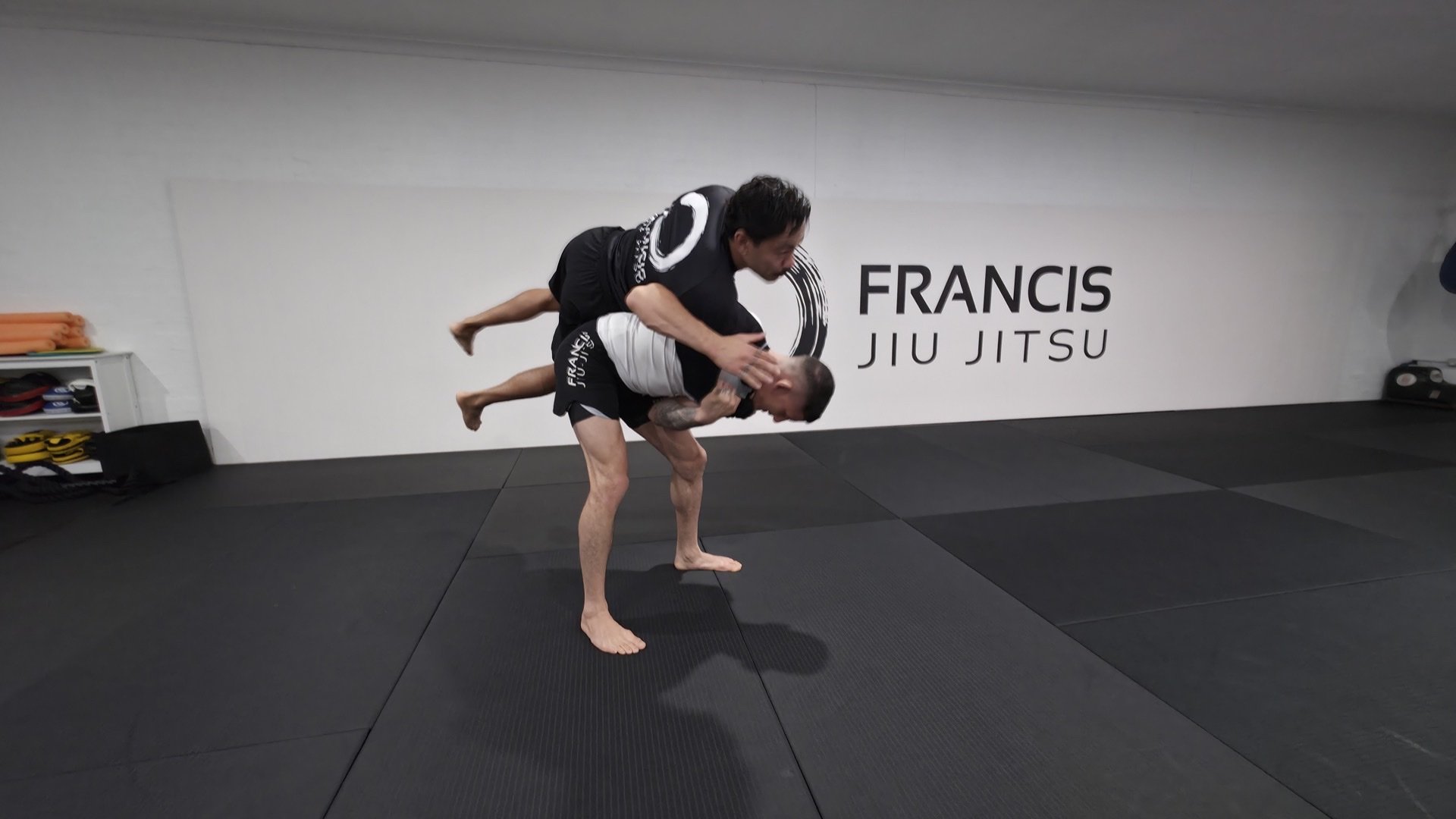 Wrestling class at Francis Jiu Jitsu