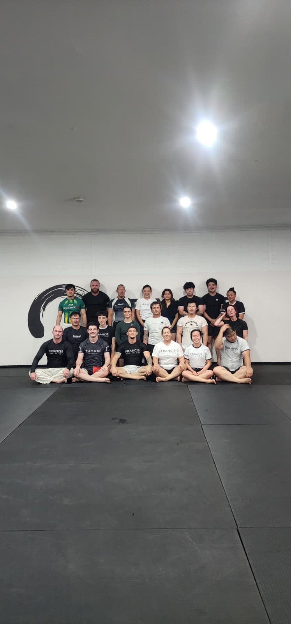 No-gi training session